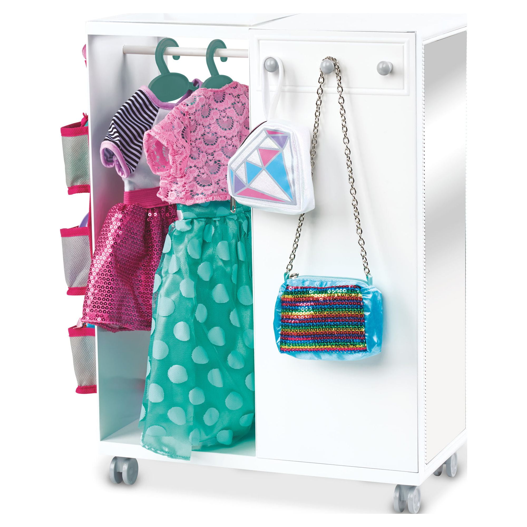 My Life As Plastic Wardrobe Armoire for 18 inch Dolls - New