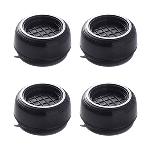 Juego de 4 almohadillas antivibración para lavadora, antideslizantes, para muebles, con base reductora de ruido. Base de plástico antivibración para electrodomésticos, mesas y sillas. 7 cm (2,76