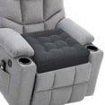 thumbnail image 1 of Cojines reclinables HAVARGO para personas mayores de 50 x 50 x 13 cm de grosor, color gris, 1 of 8