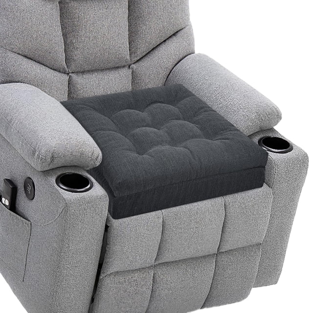 Cojines reclinables HAVARGO para personas mayores de 50 x 50 x 13 cm de grosor, color gris