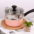 thumbnail image 4 of 2pcs 18cm Thickening Food Rack Stainless Steel Steamer with Double Ear for Soup Pot Milk Pot, 4 of 10