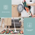 thumbnail image 6 of Pioneer Flower Floral Print Pattern Kitchen Rugs Sets Of 3,Kitchen Runner Rugs Non Skid Washable,Decorative Kitchen Floor Mats for Kitchen,Sink,Laundry,17"x30"+ 17"x47" + 17"x59", 6 of 6