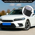 thumbnail image 2 of Cinta de reparación de lona Weatherstrip Cinta de reparación de lona para automóvil Fibra de vidrio 3.15"x32.81ft Negra 1pc, 2 of 6