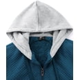 thumbnail image 3 of Geeksport Men's Full Zipper Hoodies Thick Sherpa Lined Sweatshirt with Long Sleeve Coat for Outdoor, 3 of 6