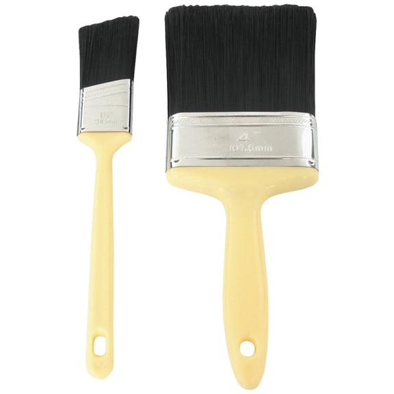 Mintcraft 3943826 Plastic Paint Brush Set 2 Piece