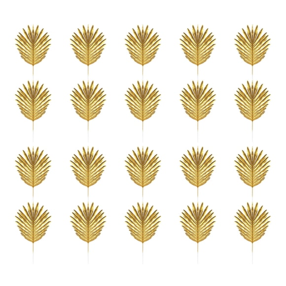 Decoración Artificial Billuyoard 20 Unids Plantas Tropical Verano Palma 44cm A00517