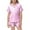 Z12-Pink, variant on Girls Valentine Pajamas Size 8 Button-Up Short Sleeve Loungewear Clothes Set Loose Heart Print Summer Lounge Sets Two-Piece Pj Sleepwear Sets 6-7 Years