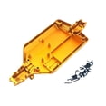thumbnail image 4 of 1:16 RC Car Chasis Reemplazo de piezas de aleación de aluminio Resistente DIY Accesorios Piezas de repuesto para Oro, 4 of 9
