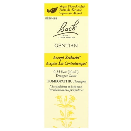 Bach Original Flower Remedies, Gentian, 0.35 fl oz (10 ml)