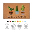 thumbnail image 2 of Calloway Mills Cactus Welcome Doormat, 2 of 5