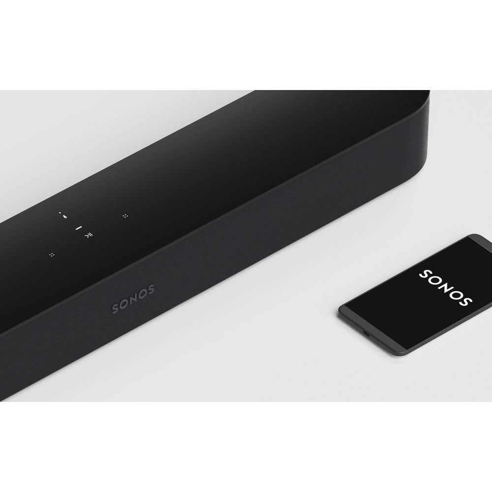 Restored Sonos Beam Black Smart Compact Soundbar (Refurbished)