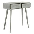 thumbnail image 4 of Safavieh Dean 2 Drawer Modern Solid Console Table, Slate Grey, 4 of 11