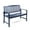 Navy Blue, variant on GDF Studio Rubie Outdoor Acacia Wood Bench, White