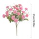 thumbnail image 2 of Nvzi Ramo de hortensias artificiales - Realista y colorido, ideal para bodas, San Valentín y decoración del hogar, 35 cm, rosa, 1 unidad., 2 of 5