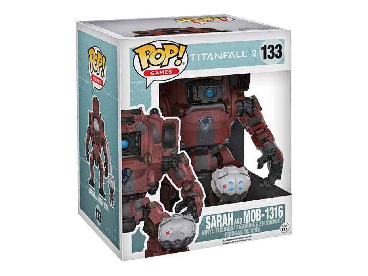  Funko Pop Titanfall 2 Collection - Includes Sarah and Mob 1316  - Bring The Action Game into Reality with These Figurines - Functional  Control Compartment for Sarah - Detailed Design : Toys & Games