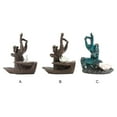 thumbnail image 3 of Transemion 1/2/3 Self-Care Routine Home Ceramic Backflow Incense Cone Holder Burner Lines Are Simple Ceramics Green Bergamot Lotus 1 Pc, 3 of 6