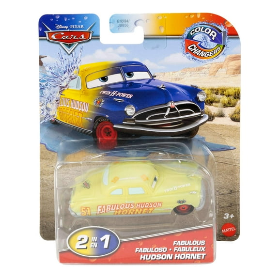 Disney and Pixar Cars Color Changers Collection, Car & Truck Play Vehicle Change Color with Water