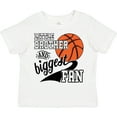 thumbnail image 3 of Inktastic Little Brother and Biggest Fan Basketball Player Boys Toddler T-Shirt, 3 of 5