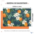 thumbnail image 6 of Yayeee Doormat for Indoor Entrance 32" x 20" Non Slippery Floor Rug, Orange Fruit, 6 of 8