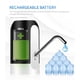 thumbnail image 5 of Bomba dispensadora de botellas de agua, botella de 5 galones, bomba eléctrica automática para jarra de agua potable, resistente al agua, carga USB, bomba dispensadora de agua para el hogar, oficina, c yeacher estándar, 5 of 6