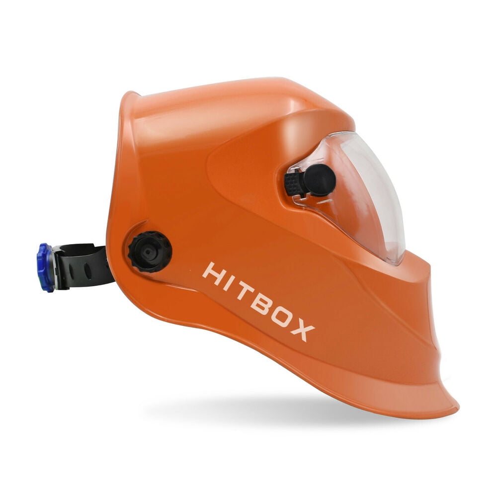 HITBOX True Color Pro Solar Auto Darkening Welding Helmet Tig Certified Mask Grinding