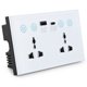 thumbnail image 1 of Enchufe Universal UE Reino EE. UU. Tuya ZigBee Interruptor de de Corriente Inteligente con Puerto USB y Tipo C Salida Smart Life, 1 of 5