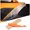 Orange, variant on TINKI Fits 2014-2019 C7 Corvette Interior Door Panel Molding Trim Door Cover Trim Inner Sticker for Chevrolet Corvette C7 2014 2015 2016 2017 2018 2019 Accessories