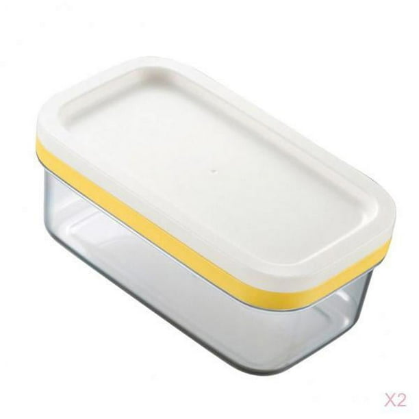 2 Piezas De Contenedor De De De Con Tapa Para Almacenamiento De , Pasteles, , Caja De