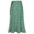 thumbnail image 5 of Fesfesfes Women Skirt Spring Printing Skirt High Waist Long Dress Bohemian Swing A-Line Skirts or, 5 of 8