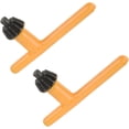 thumbnail image 1 of AVEKI 2Pcs Drill Chuck Key, 1.5-13mm Capacity 17.5mm Gear 6mm Dia Pilot Spanner Chuck Key 0601M, 1 of 8
