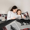 thumbnail image 4 of Feelyou Adventure Twin Comforter Sets, Lodge Cabin Bedding Set, 2-Piece, 4 of 7