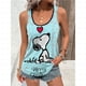 thumbnail image 4 of Camisetas sin mangas de verano para mujer, camisetas sin mangas con estampado de Snoopy, chaleco básico con estampado 3D para mujer, ropa Y2k, 4 of 5