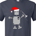 thumbnail image 4 of Inktastic Trombone Santa Hat Robot T-Shirt, 4 of 5