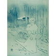 thumbnail image 2 of Toulouse-Lautrec, Henri de 12x14 White Modern Wood Framed Museum Art Print Titled - Le Tocsin, 2 of 4