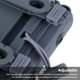 thumbnail image 4 of Greeniant Bolsa de Soporte de carcasa de liberación rápida con correa tensora Cinturón ajustable Organizador de repuesto Equipo de transporte para Ropa Deportiva, Zapatos Gris Greeniant OD003473-03, 4 of 6