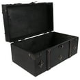 thumbnail image 1 of 1Pcs Vintage Style Storage Box Wooden Small Trinket Box Aged Gray Color For Home And Travel, 1 of 8