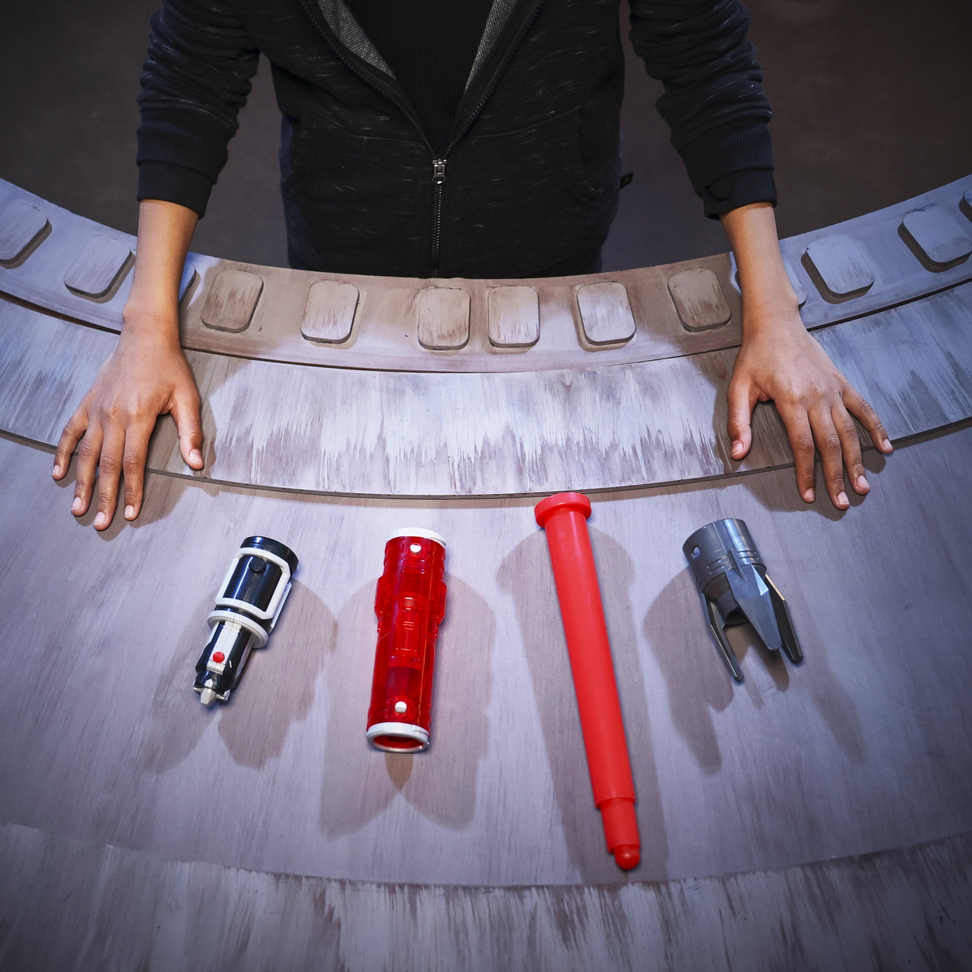 Star Wars Lightsaber Forge Kyber Core Darth Maul, Red Customizable Lightsaber