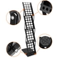 thumbnail image 4 of Revistero QWORK Plegable 36x25x132 cm 4 Bolsillos Negro, 4 of 8
