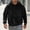 Black, variant on Xecvkr Mens Fuzzy Pullover Hoodie Loose Cozy Athletic Sweatshirts Winter Thick Long Sleeve Warm Hoodies with Pocket Soft Workout Comfy Top Black L