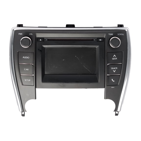 Restored 201617 Toyota Camry AM FM Radio Touch Screen CD Player 8614006660 Face 100614 (Refurbished)
