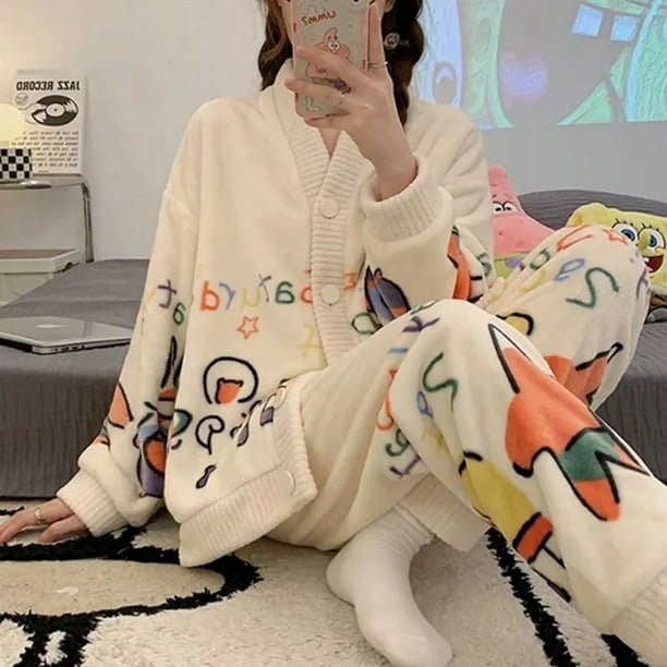 Cozy Pajama Set Velvet Night Suits Women Sleep Wear Set - China Cozy Pajama  Set and Velvet Night Suits price