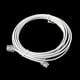 thumbnail image 2 of Cable de Extensión de Teléfono Módulo RJ11 a RJ11 Claro de 2 Metros 6.56Ft, 2 of 3