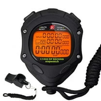 Rolilink Stopwatch, Stop Watch for Sports Waterproof Stopwatches Timer for Sports and Competitions