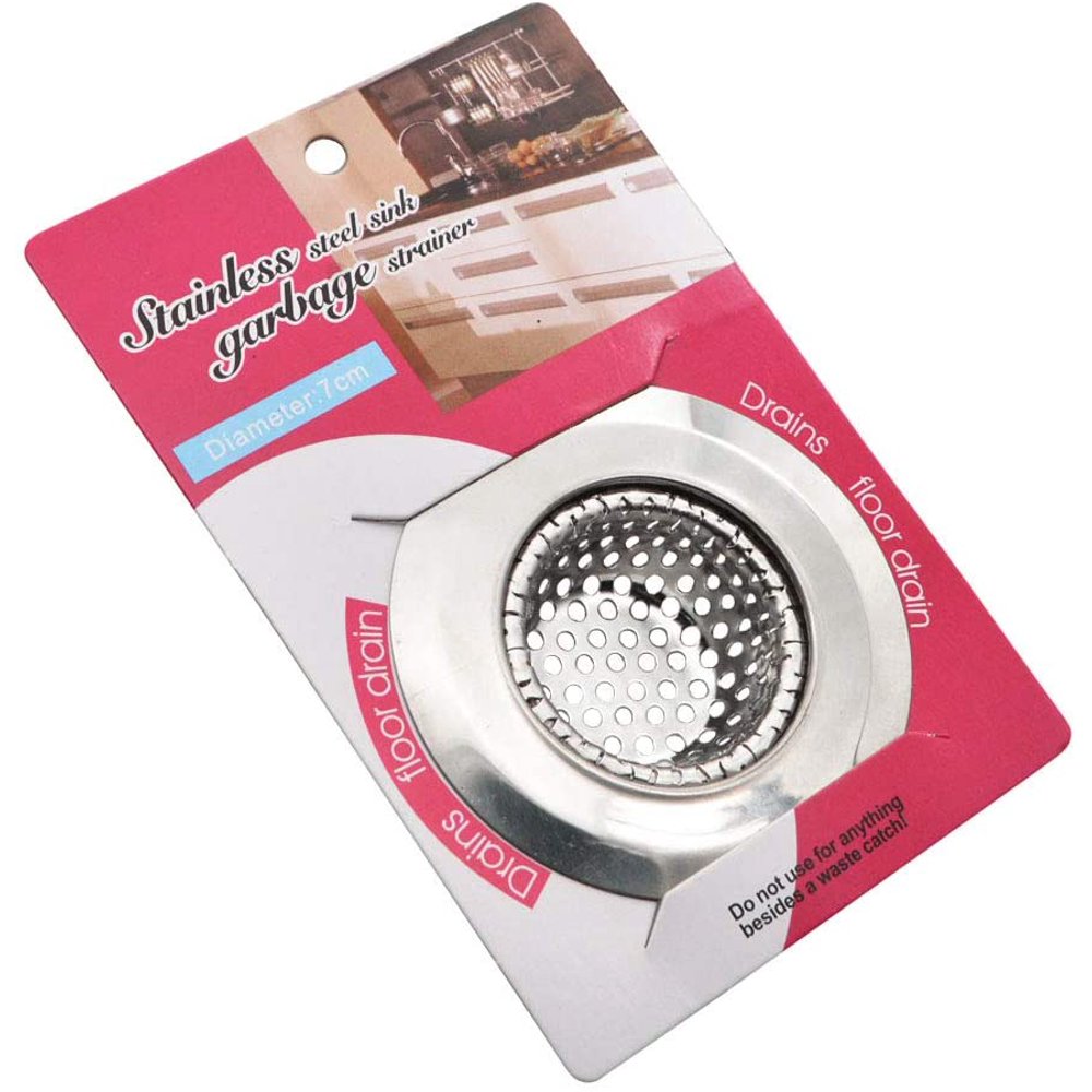 NOGIS Kitchen Sink Strainer Basket Catcher 2 pack 1.57 inch Diameter, AntiClogging Micro