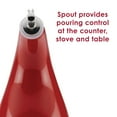 thumbnail image 5 of Rachael Ray Stoneware Serveware Oil Bottle in Red, 5 of 12