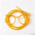 thumbnail image 3 of Yhmxh Gafas con pajita divertidas y originales, gafas con pajita flexible, gafas de plástico reutilizables con pajita, pajitas coloridas de longitud ajustable para fiestas de cumpleaños, celebracio, 3 of 6