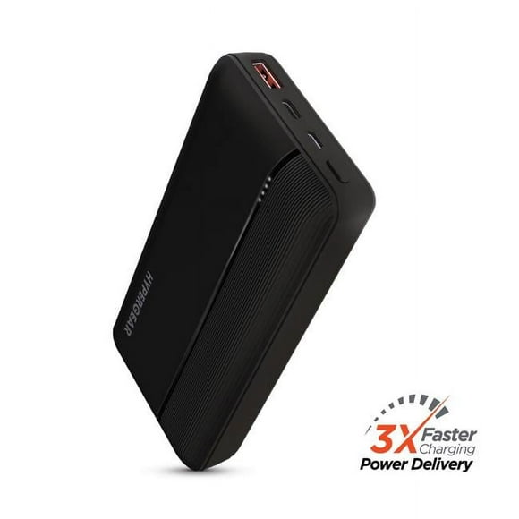 Hypercel 15458-HYP) 15458-HYP Hypergear 20000mAh 20W PD + USB Power Bank ( Noir