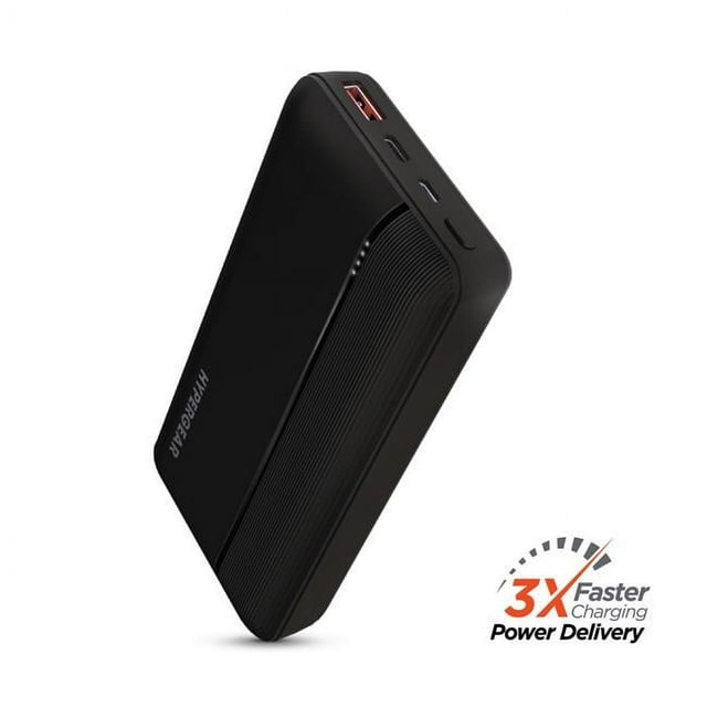 Hypercel 15458-HYP) 15458-HYP Hypergear 20000mAh 20W PD + USB Power Bank ( Noir