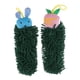 thumbnail image 3 of Contenido Sanitario De De La Cabeza De La Historieta De La Toalla De De La Toalla De La Microfibra Verde negro Yotijar Toalla de mano de microfibra, 3 of 10