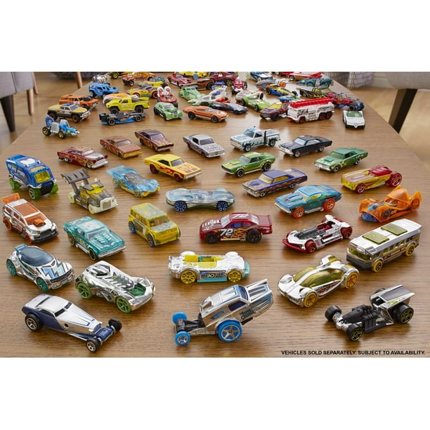 Hot Wheels 1:64 Scale Toy Cars & Trucks, 36-Pack for Playgrounds